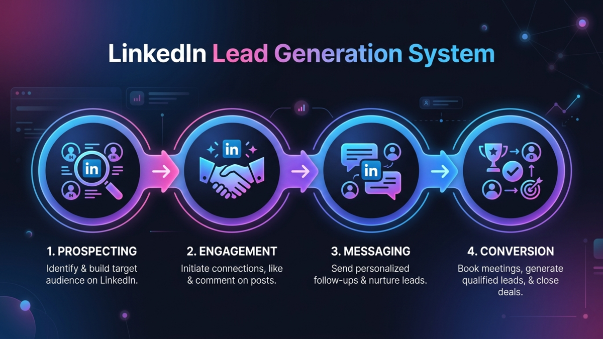 My Simple LinkedIn Lead Generation System for SaaS (From 0 to Consistent Leads)
