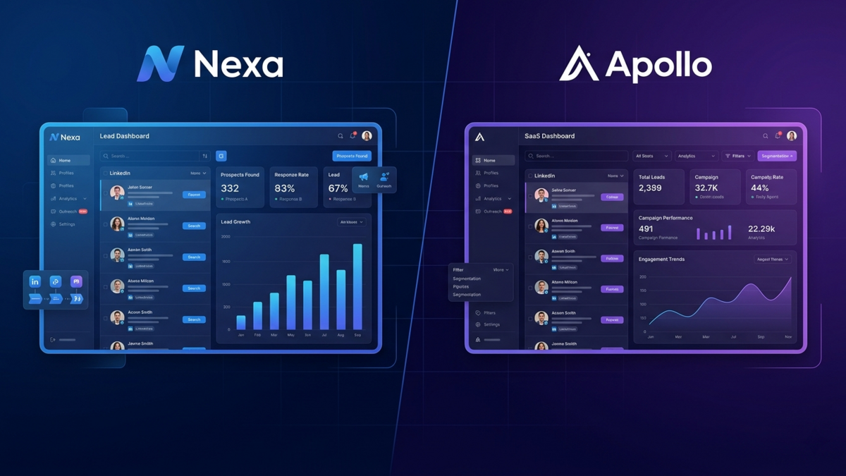 Nexa vs Apollo: Which Lead Generation Tool Is Better for LinkedIn?